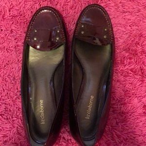 Liz Claiborne Maroon Shoes